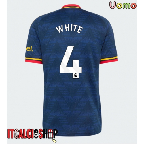 Arsenal Ben White #4 Seconda Maglia 2026-27 Manica Corta